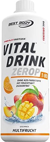 Best Body Nutrition Low Carb Vital Drink Multifrucht 1l