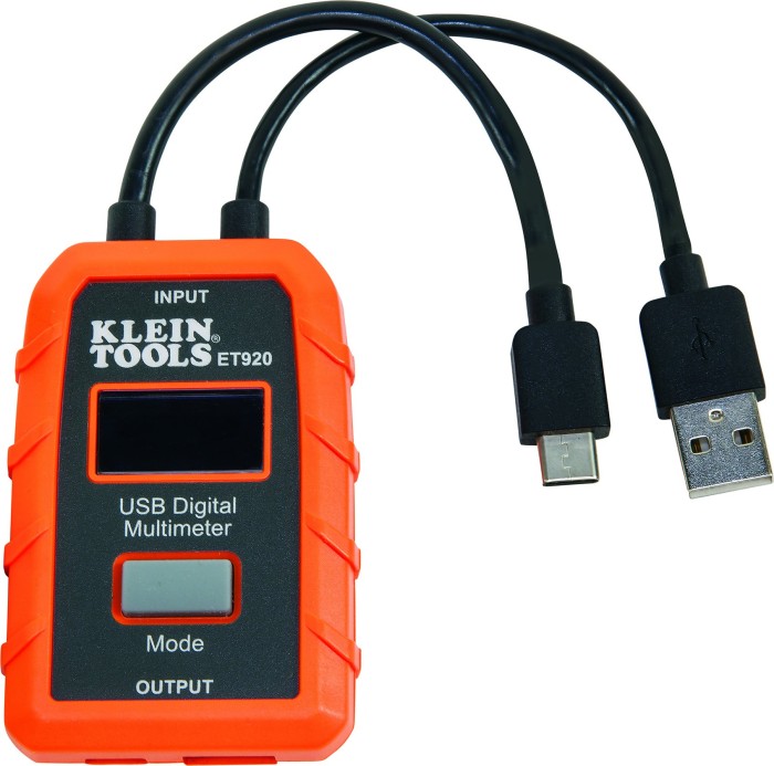 Klein Tools ET920 USB-A/USB-C Digitalmessgerät