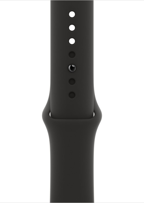 Apple Watch SE (GPS + Cellular) 44mm space grau mit Sportarmband schwarz