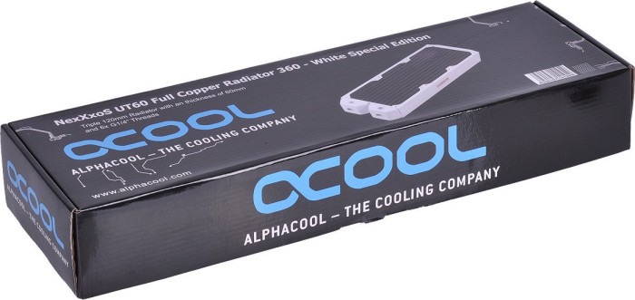 Alphacool NexXxoS UT60 Full Copper White Specials Edition 360mm