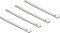 DeLOCK Kabelbinder lösbar, weiß 150mm x 7.5mm, 100 Stück (18638)