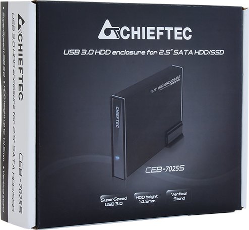 Chieftec zewnętrzna obudowa 2.5", USB 3.0 mini-B
