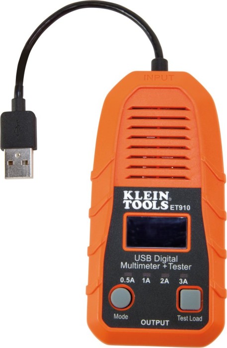 Klein Tools ET910 USB-A Digitalmessgerät und Prüfer