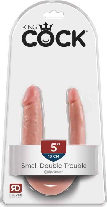 Pipedream King Cock U-Shaped Small Double Trouble PD5513