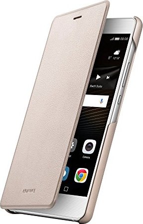 Huawei Flip Cover für P9 Lite gold