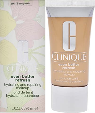 Clinique Even Better Refresh Hydrating and Repairing Makeup Foundation WN 12 Meringue, 30ml