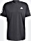 adidas Club 3-Stripes koszulka do biegania krótki rękaw czarny (męskie) (HS3262)