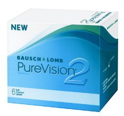 Bausch&Lomb PureVision 2 HD, +0.00 Dioptrien, 6er-Pack