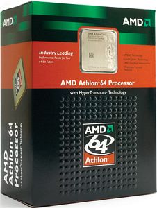 AMD Athlon 64 3200+ (90nm/Venice), 1C/1T, 2.00GHz, boxed