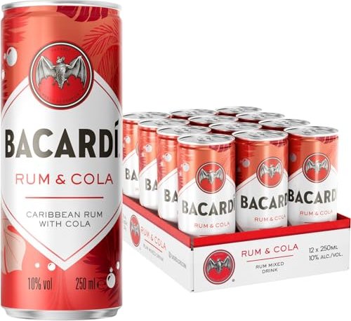 Bacardi Rum & Cola 250ml