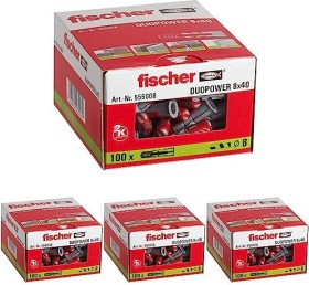fischer DuoPower 8x40, 100er-Pack