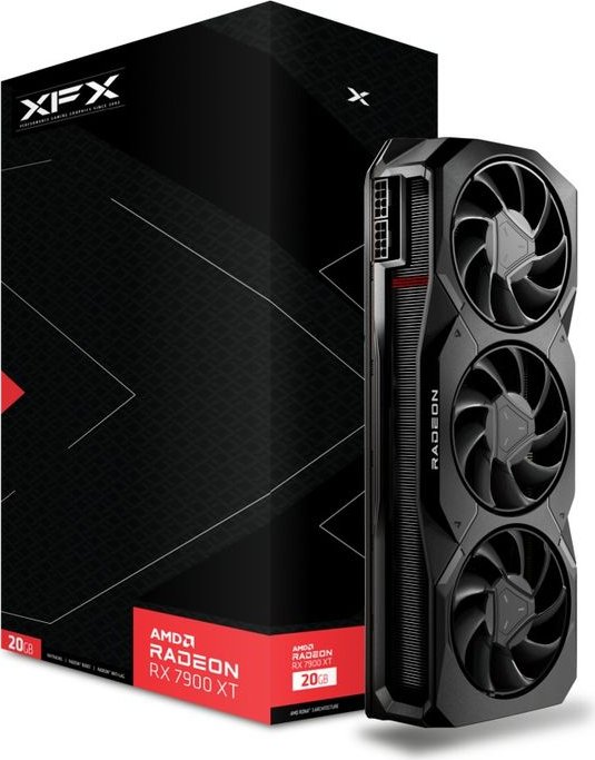 XFX AMD Radeon RX 7900 XT, 20GB GDDR6, HDMI, 2x DP, USB-C