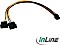 InLine adapter zasilający przewód 2x 4-pol wtyczka/6-pol gniazdko (26628)