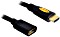 DeLOCK High Speed HDMI Kabel mit Ethernet Verlängerungskabel 1m (83079)