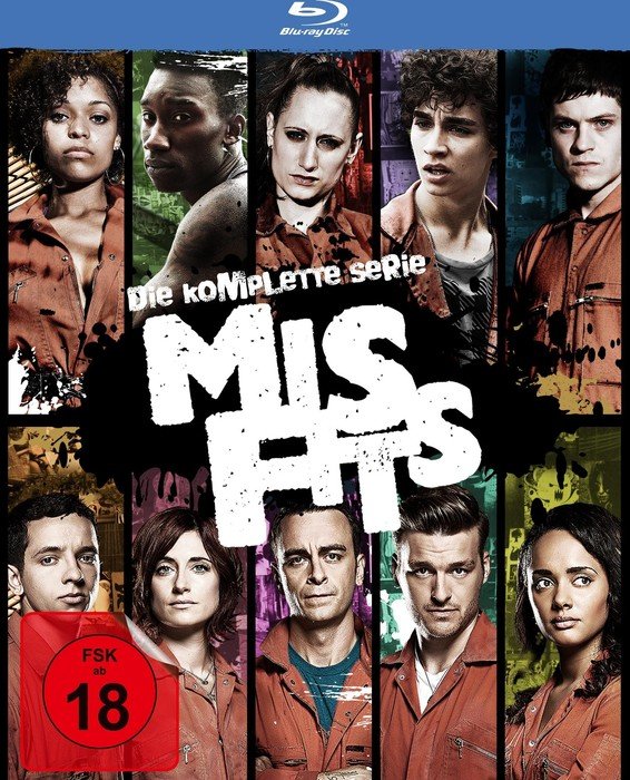 Misfits Die komplette Serie (Bluray) ab € 54,99 (2024