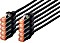 Digitus kabel patch, Cat6, S/FTP, RJ-45/RJ-45, 0.25m, czarny, sztuk 10 (DK-1644-0025-BL-10)