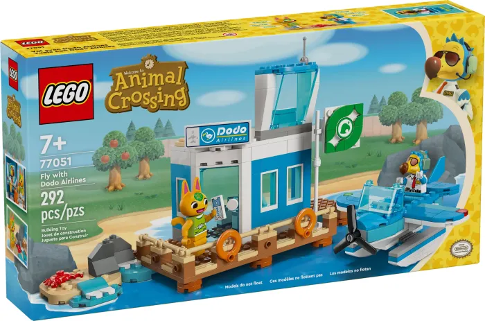 LEGO Animal Crossing - Lot z Dodo Airlines