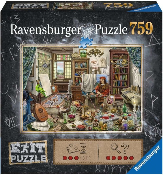 Ravensburger Exit Das Künstleratelier - Kontur-Puzzle - 759 Stück(e) - Kunst - Kinder & Erwachsene - 12 Jahr(e) (16782)