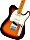Fender Player Plus Nashville Telecaster MN 3-Color Sunburst (0147342300)