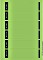 Leitz samoprzylepne etykiety do oznaczania segregatorów zielony, krótki/wąski, 25 arkuszy A4/150 sztuk (16862055)