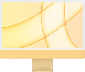 Apple iMac 24" gelb, M1 - 8 Core CPU / 8 Core GPU, 8GB RAM, 256GB SSD, Gb LAN (Z12S [2021])
