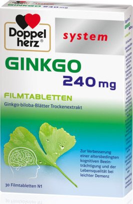 Doppelherz system Ginkgo 240mg tabletki, 30 sztuk