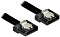 DeLOCK Flexi SATA 6Gb/s Kabel schwarz 0.3m, gerade/gerade Vorschaubild