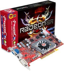 PowerColor Radeon 9800 Pro, 128MB DDR, VGA, DVI, wyjście TV