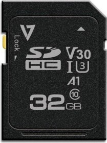 V7 R100/W70 SDHC 32GB, UHS-I U3, A1, Class 10
