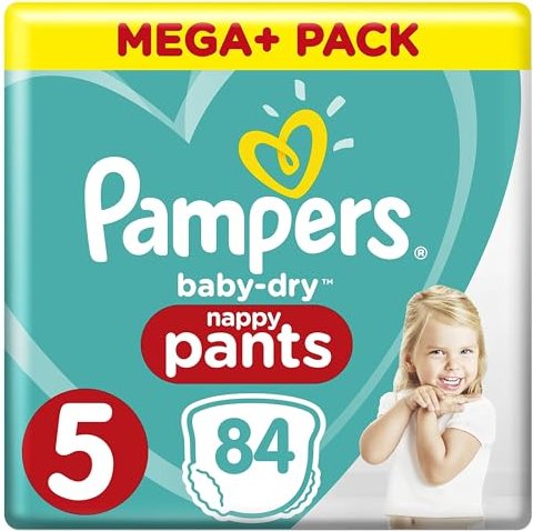 Pampers Baby-Dry pants Gr.5 Einwegwindel, 12-17kg, 84 Stück