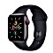 Apple Watch SE (GPS + Cellular) 40mm space grau mit Sportarmband Mitternacht (MKR23FD)