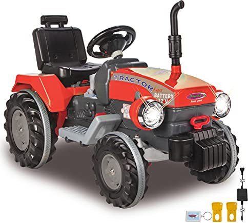 Jamara Ride-on Traktor Power Drag rot