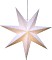 Eglo motyw DOT papierowa gwiazda 54cm wisząca biały 1x E14 (410338)