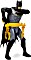 Spin Master Batman - Batman mit Schnellwechsel-Ausrüstungsgürtel 30cm (6055944)