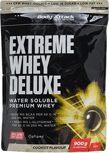 Body Attack Extreme Whey Deluxe Protein 1.8kg (2x 900g)