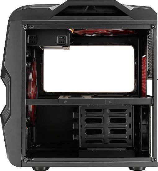 AeroCool Strike-X Cube Black Edition, okienko akrylowe