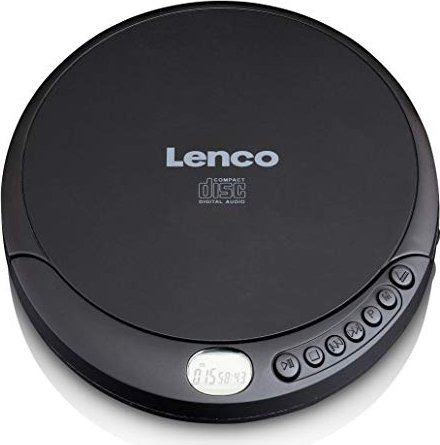 Lenco CD-010 - Portable CD player - Schwarz - zufällig - Wiederhole alle - CD - Wiederholung - Wiederhole alle - LCD (CD-010)