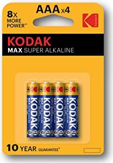 Kodak Max K3A-4 Micro AAA, 4-pack