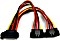 StarTech Y-kabel zasilający SATA 15-Pin wtyczka na 2x SATA 15-Pin gniazdko, 0.15m (PYO2LSATA)