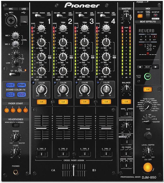 Pioneer DJ DJM-850 czarny
