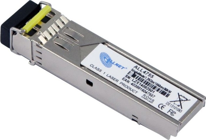 Allnet Gigabit LAN-Transceiver, LC-Duplex SM 80km, SFP