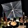 Doppler Derby Ravenna AX LED Pendelschirm 250x250cm anthrazit (463253)