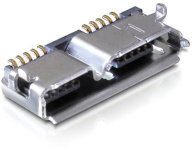 DeLOCK Steckverbinder Einbaubuchse USB 3.0 micro-B