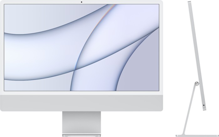 Apple iMac 24" silber, M1 - 8 Core CPU / 7 Core GPU, 8GB RAM, 256GB SSD