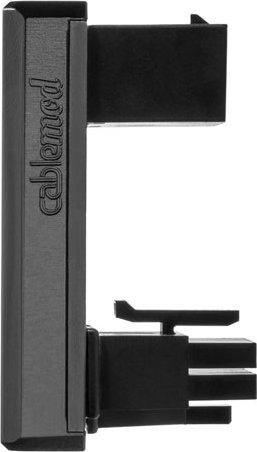 CableMod 12VHPWR Adapter 180 Grad, Variante A, Sense-Pins an der Unterseite, schwarz