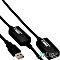 InLine USB 2.0 aktywny kabel przedłużający A/A, 20m (34613I)