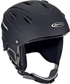 Alpina Grap Helm schwarz matt
