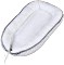 Babybay łóżeczko biały Sterne szary perłowy (501515)