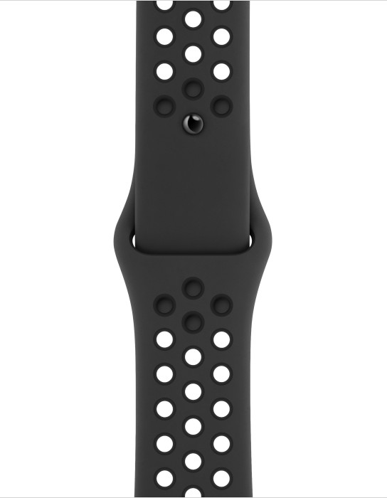 Apple Watch Nike SE (GPS + Cellular) 40mm space grau mit Sportarmband anthrazit/schwarz