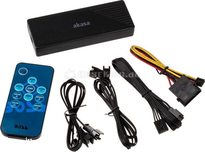 Akasa Vegas Addressable RGB controller, light- and fan control (AK-MX246) Price Comparison Skinflint UK